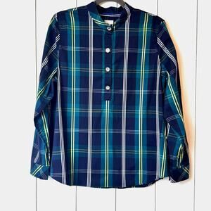 Chicos plaid shirt size (2) U.S 12/14